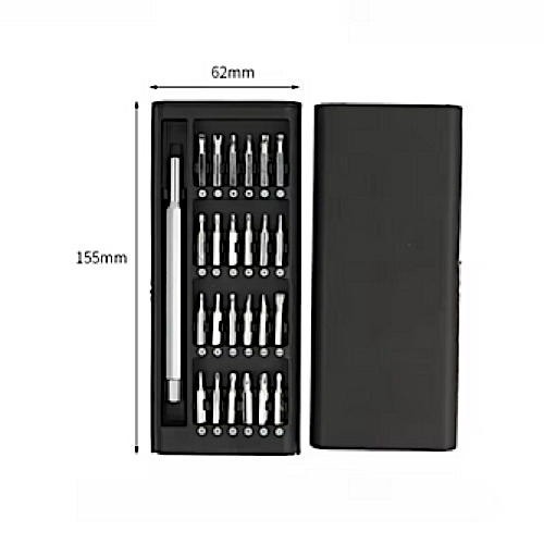 24 in 1 Micro Screwdriver Set DIY Screwdriver Set Mini Multi Bit Computer +