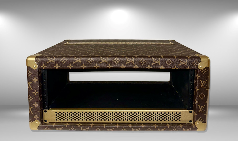 1U Solid Rack Panel – Candy Metallic Cherry – 19” Steel Perforated Cover