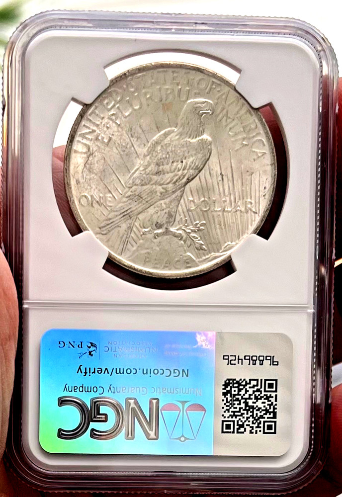 1922 MS63 Peace Dollar