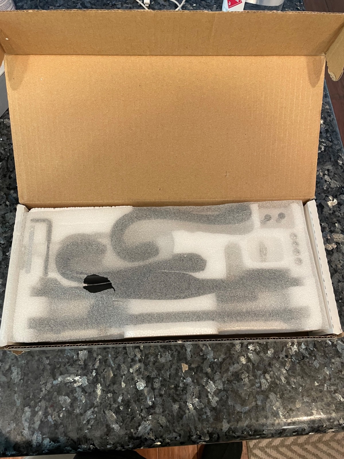 Ashland Hardware W5208-KB17 Keyed Trim Set Rubbed Bronze Sliding DoorHandles NEW