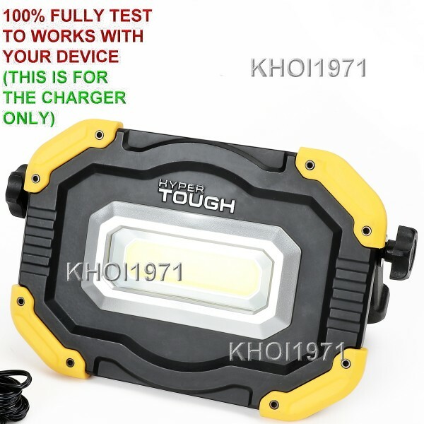 WALL Charger AC adapter for 7046 HYPER TOUGH work light 2500 lumens 9V-VOLT