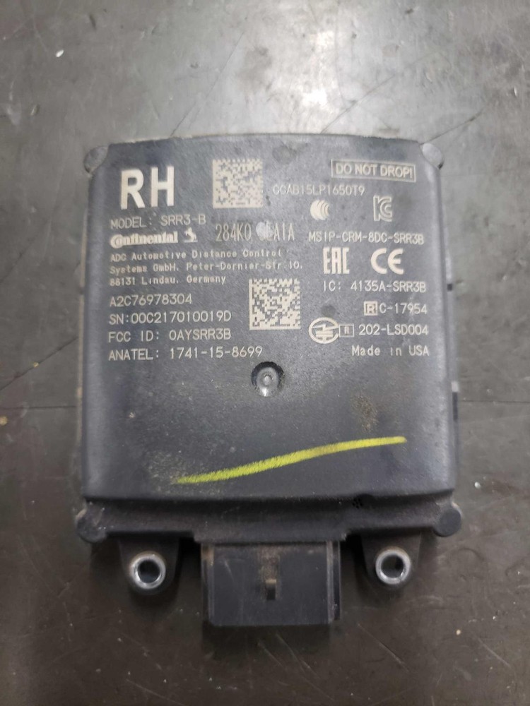 2021 VERSA Right Blind Spot Control Module ID# 284K05EA1A