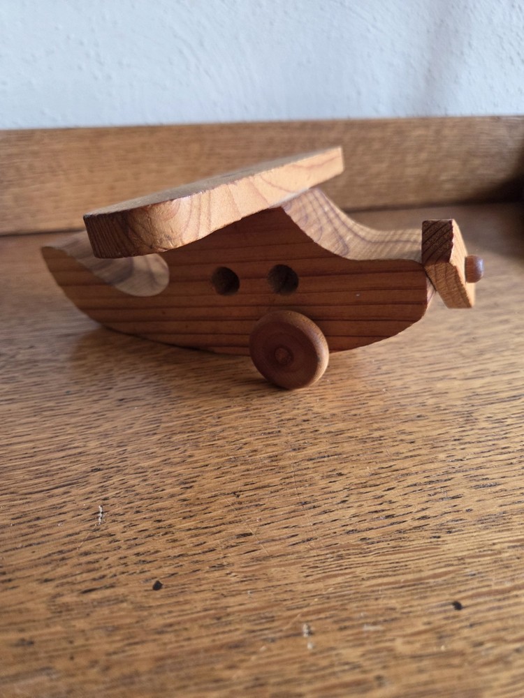 Handmade Wooden Airplane