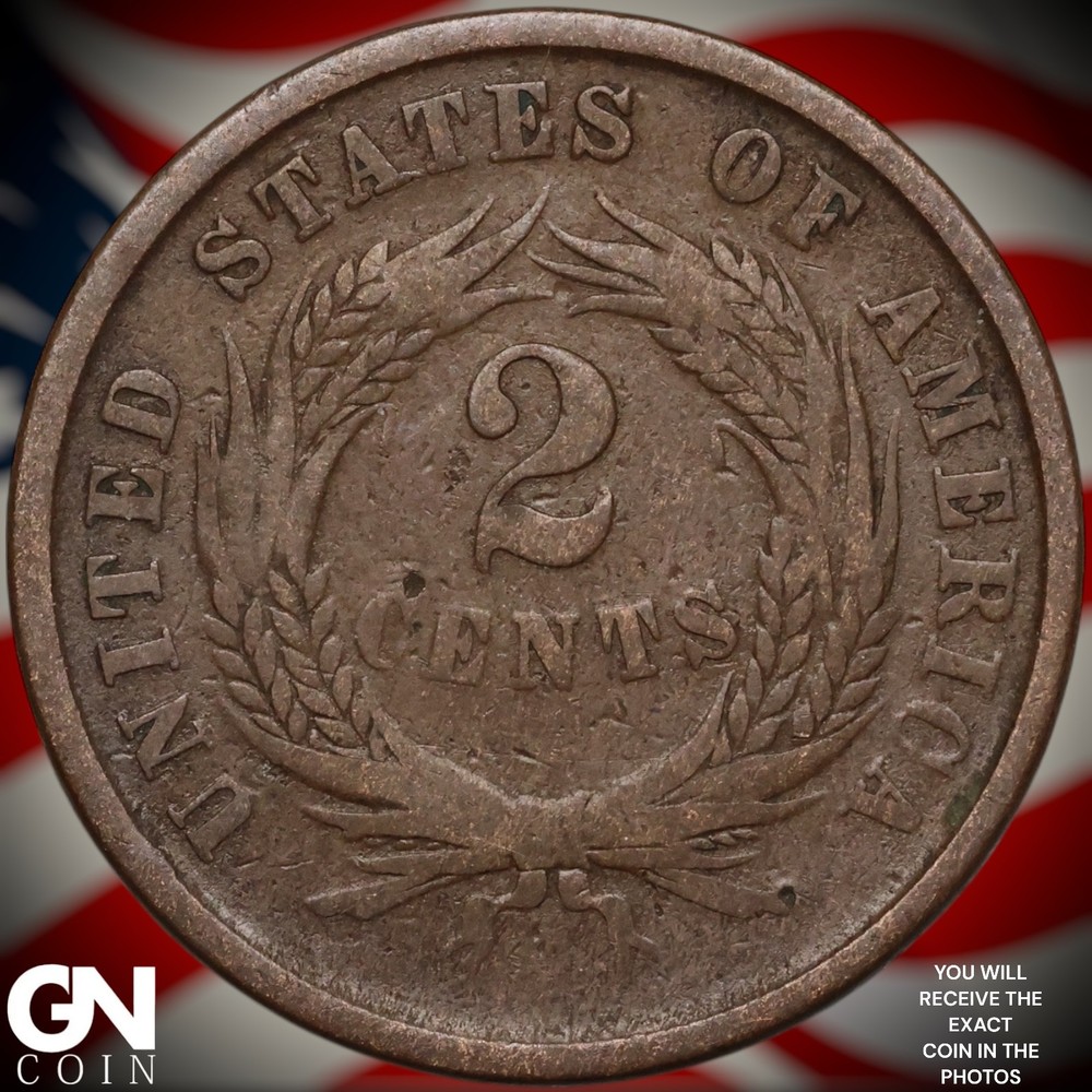 1866 2 Cent Piece B1159