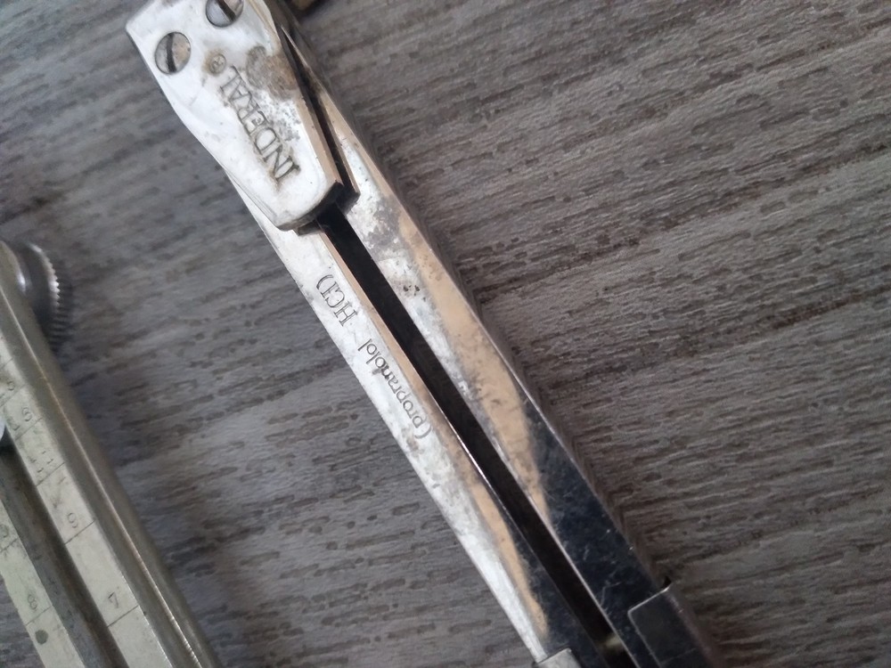 9 " Proportional Scale Divider Drawing Tool Professional Long Solid Brass & SS