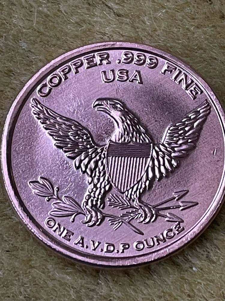 1 oz Copper Round - 1804 Draped Bust Dollar