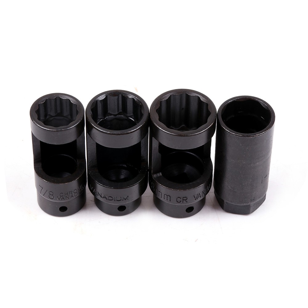 10PCS OXYGEN SENSOR SOCKET SET OIL PRESSURE SENDING UNIT REMOVING KIT TOOL