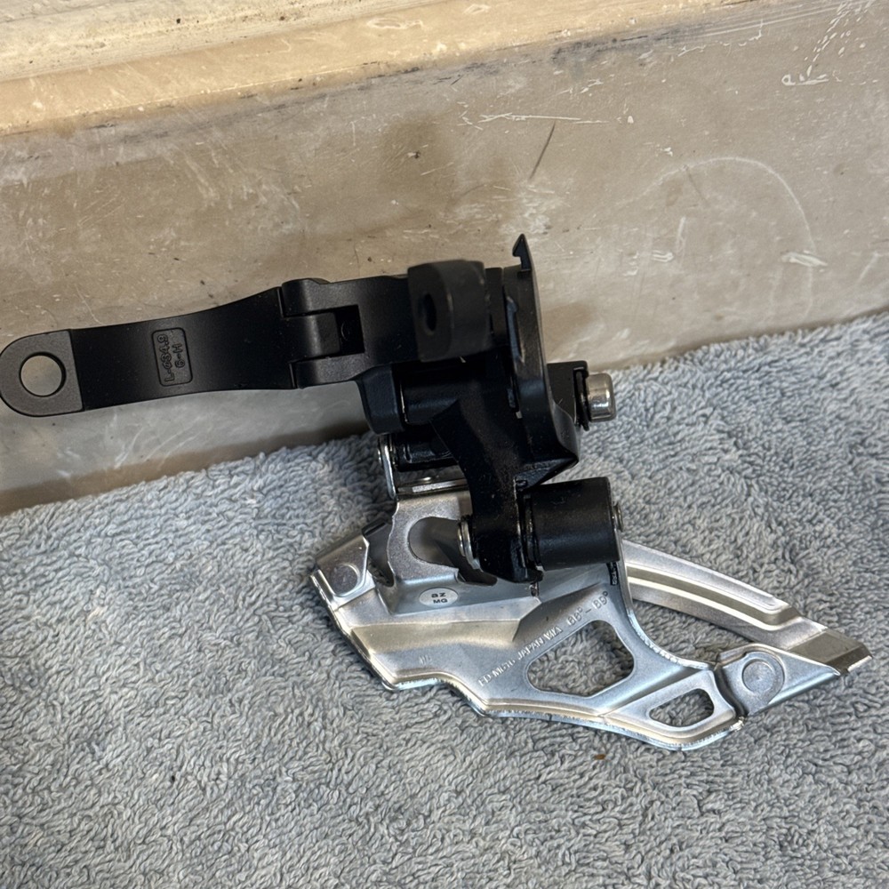 Shimano Deore FD-M616 Front Derailleur 2x10 Clamp Mount Dual Pull [ftl]
