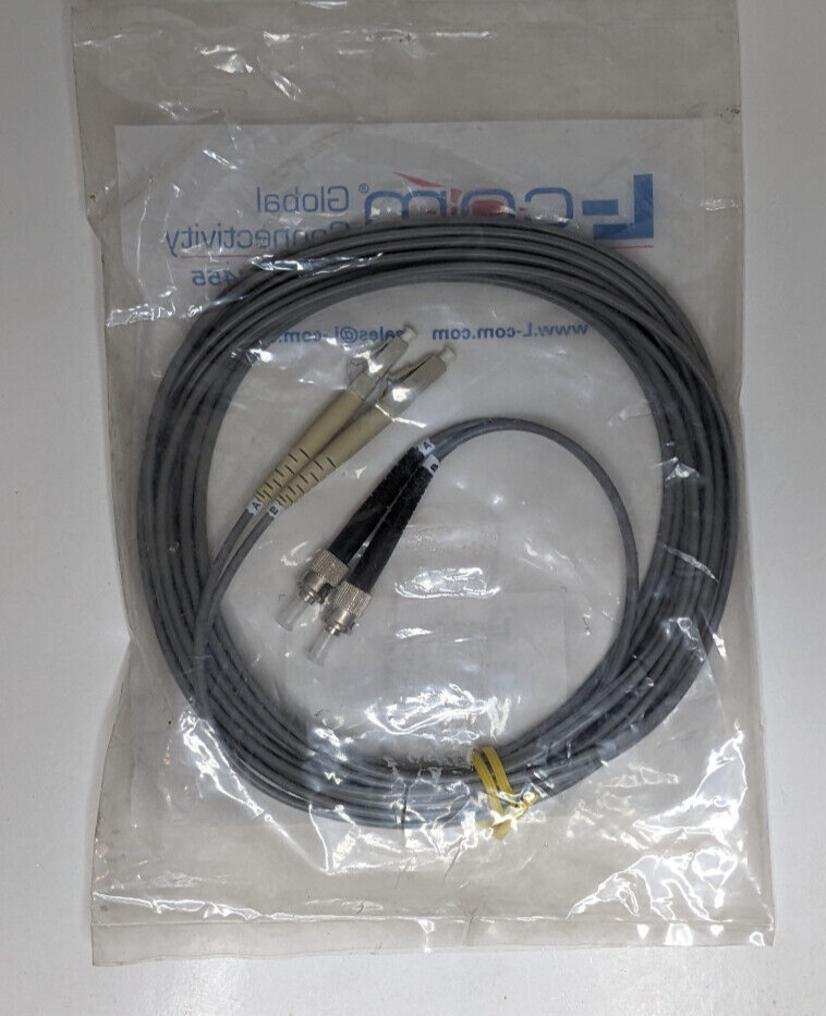 L-Comm FODST-LC-05 Fiber Optic Patch Cable 5m Multimode