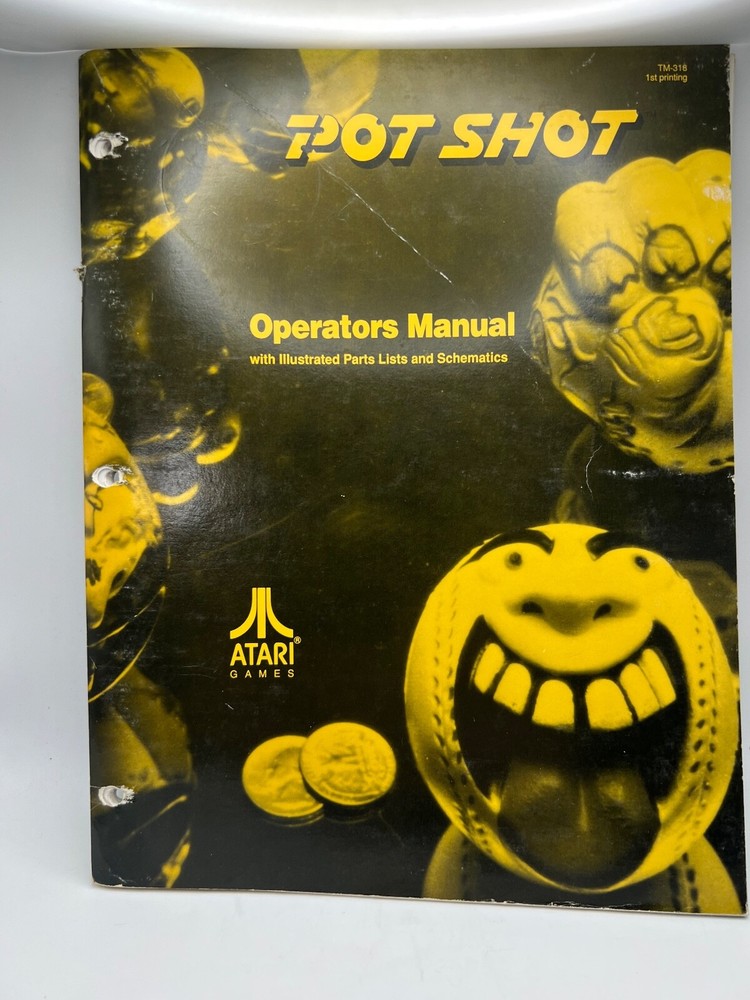 ATARI: Arcade game Manuals Collection from distributors library YOUR CHOICE