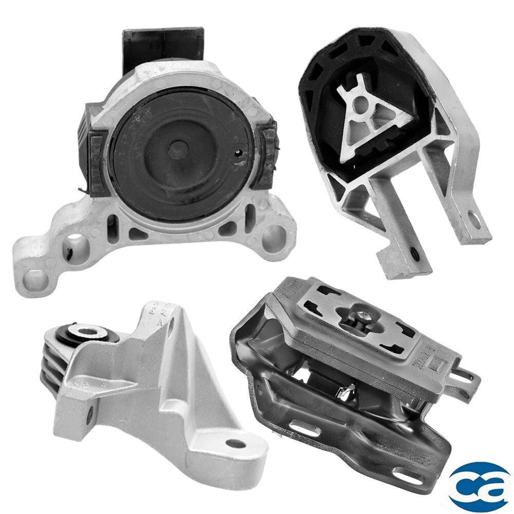 Engine Mounts, Engine Mount Insert & Trans Mount 4PCS For Ford Escape 16-13 1.6L