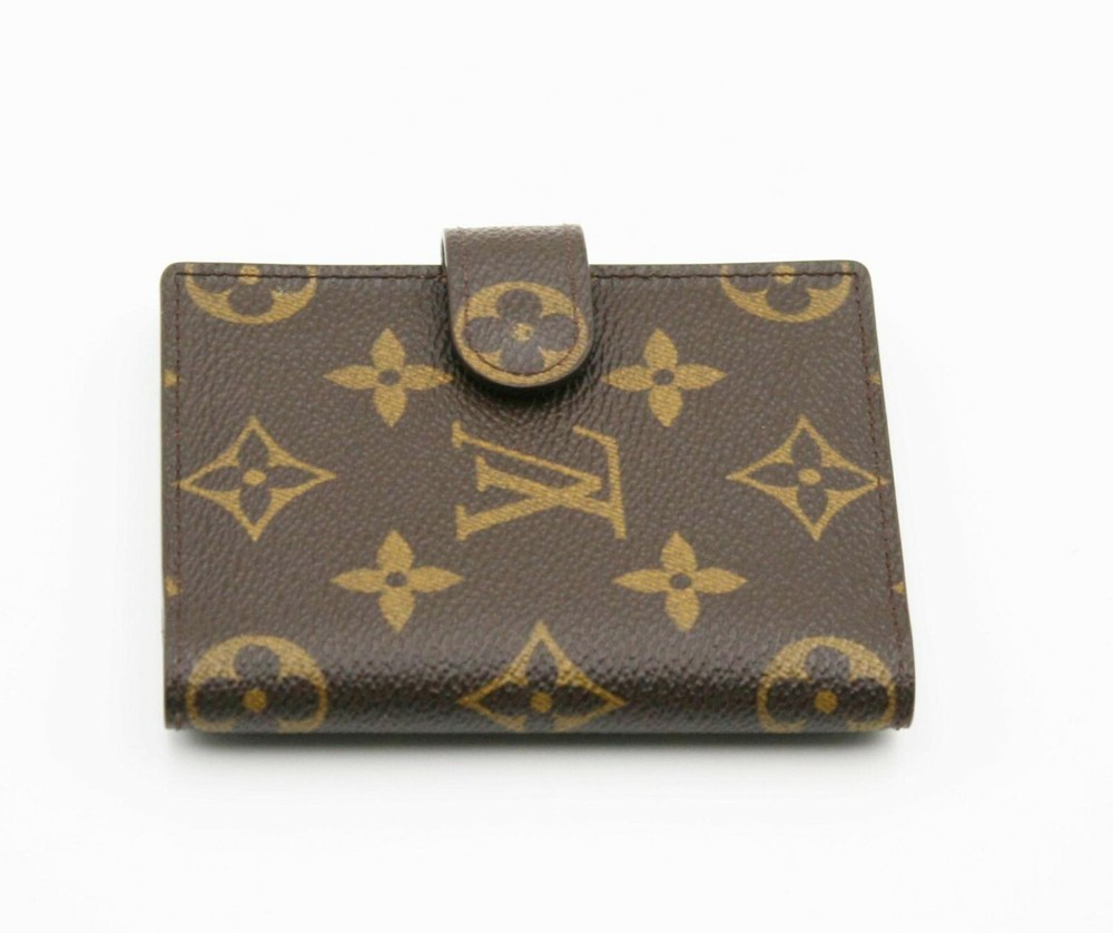 Auth Louis Vuitton Mini Agenda Notebook Cover Wallet