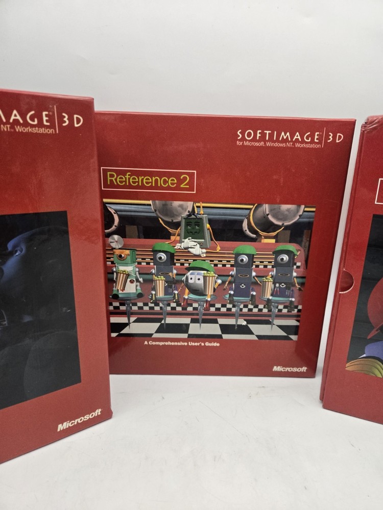 Vintage Softimage 3d Reference Manuals Windows Nt
