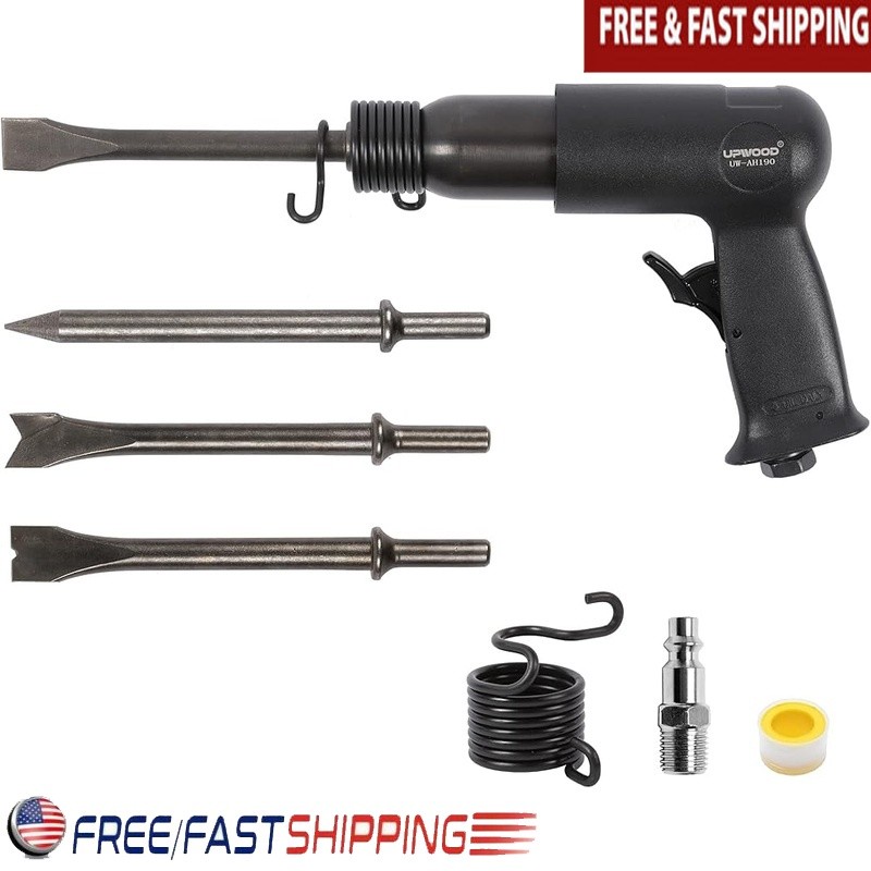 UW-AH190 Medium Barrel Air Hammer Kit with Quick C