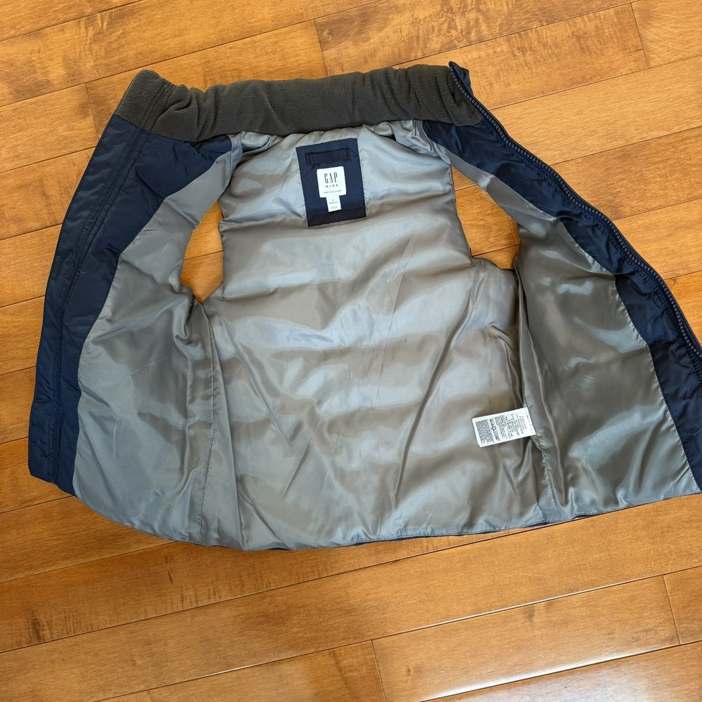 GAP Boys Navy Size Small Puffer Vest