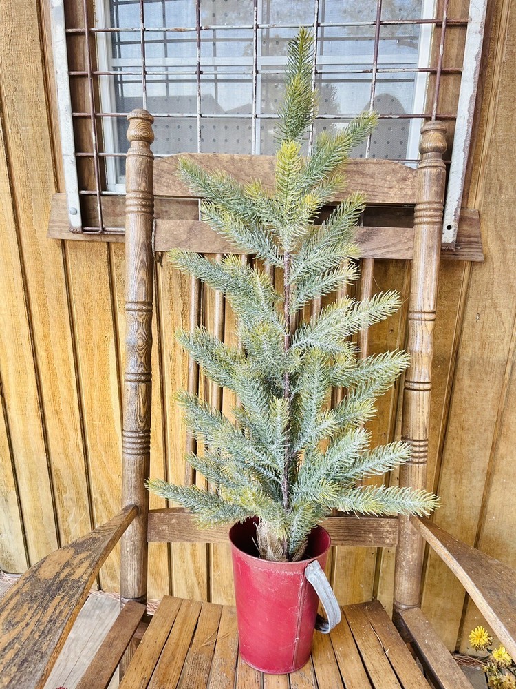 Snow Bristle Tree, Large 36 Inches