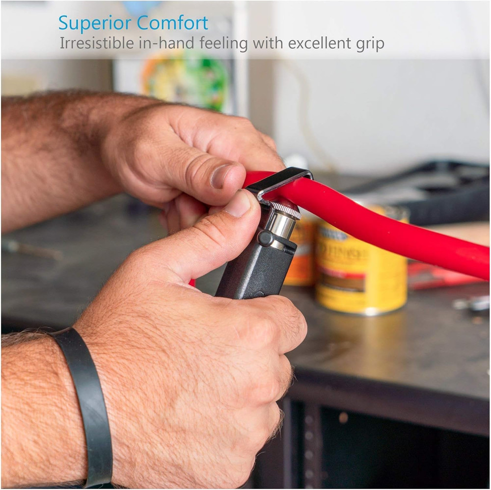 Adjustable Round Cable Stripper for 3/16" to 1" Diameter Stripping