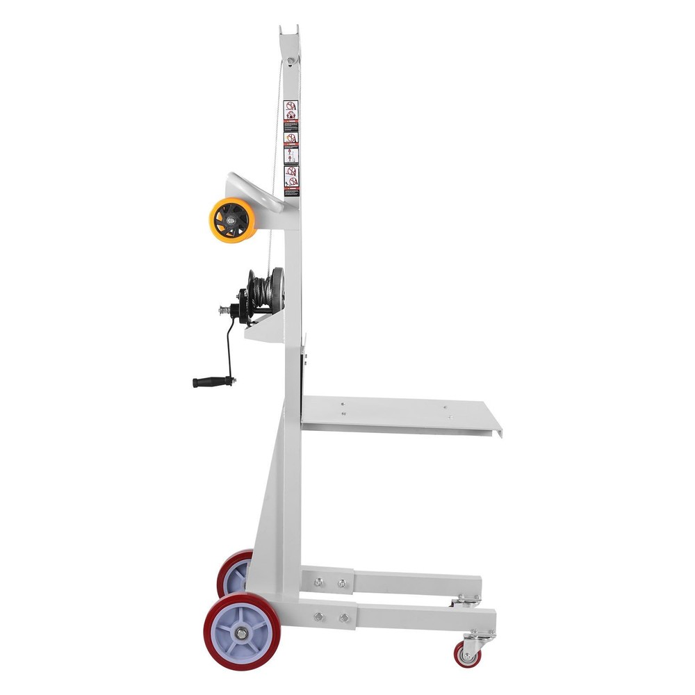 Upgraded Manual Winch Stacker with 400lb Static Load and Dynamic Motion