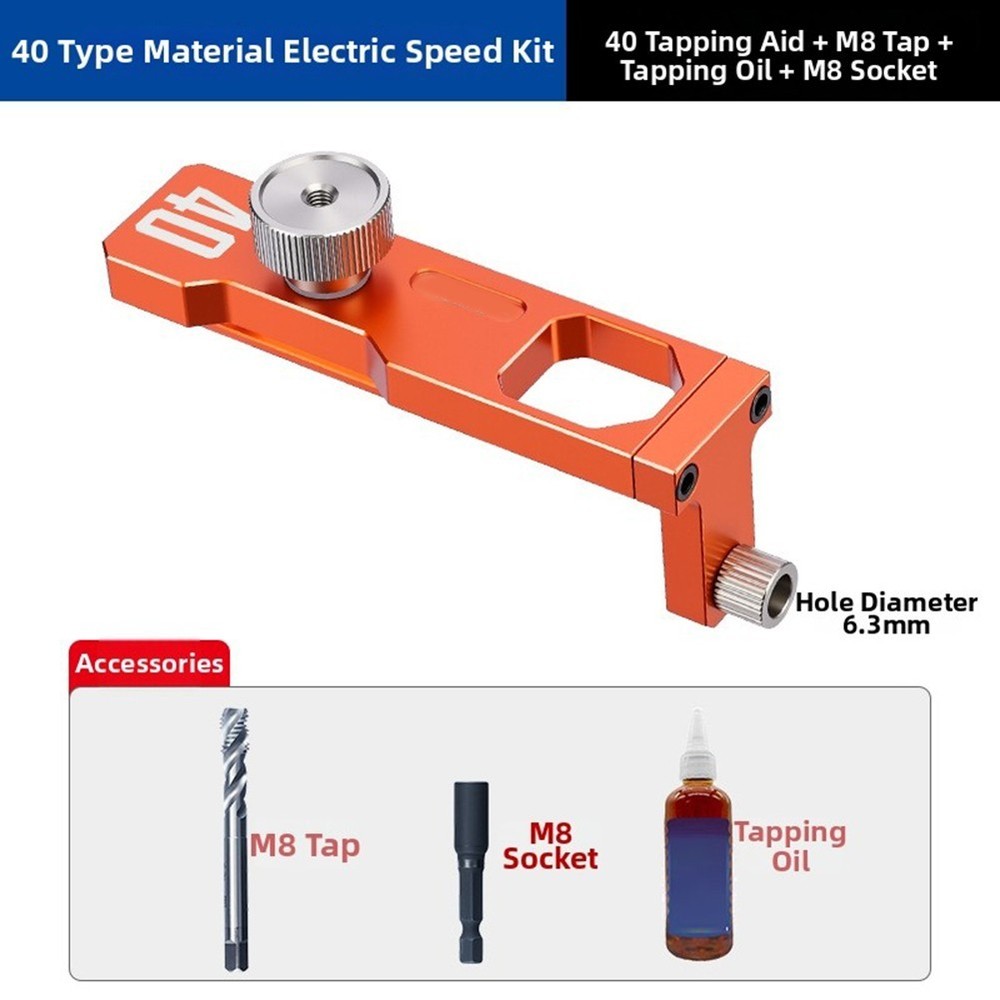 Drill Jig for Aluminum Framing Systems - Designed for Repeatable Accuracy