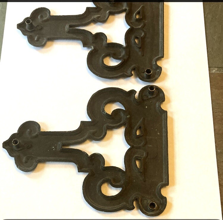 Exterior Door Hinge Abutments Antique