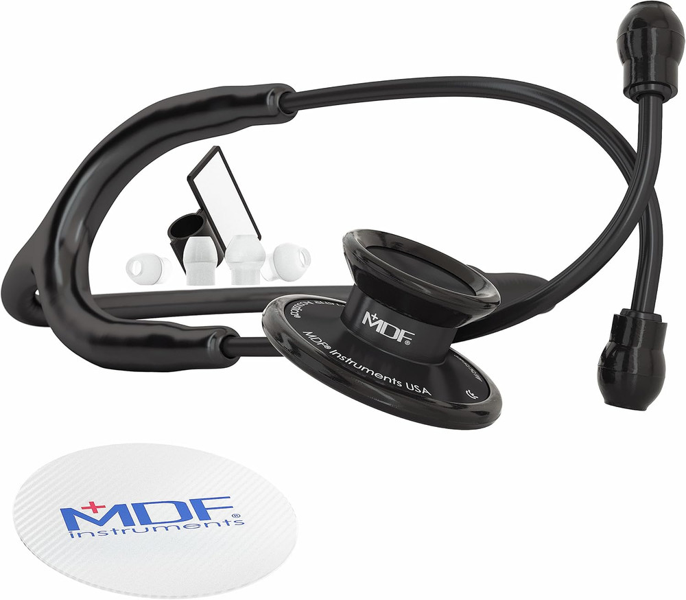 MDF Instruments, Acoustica Lightweight Stethoscope for Doctors, Nurses, Students