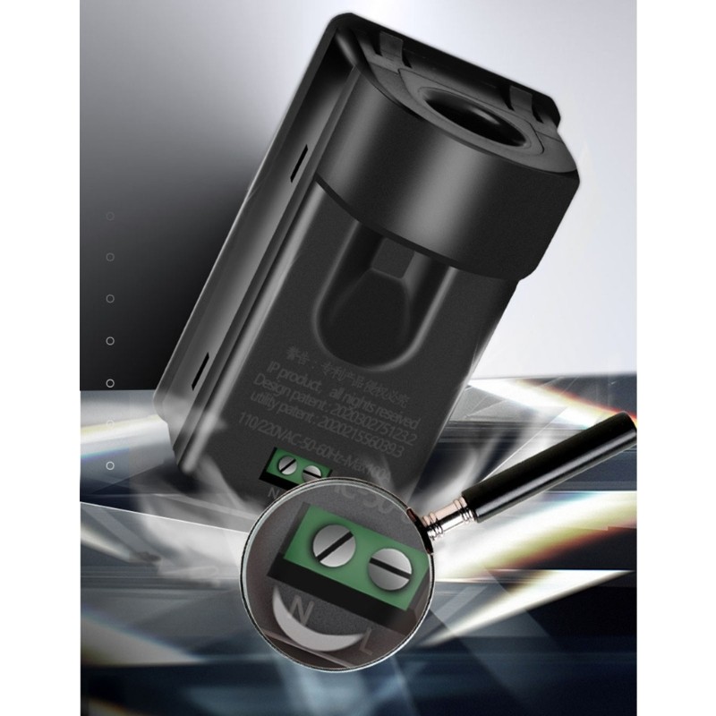 Digital Ammeter Voltmeter Monitors Battery Voltage Current Meter for Car Battery
