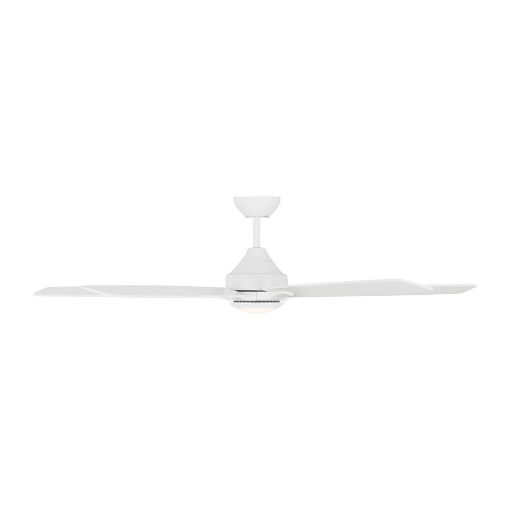 Generation Lighting Lowden 60" Damp Location - White 1-Light