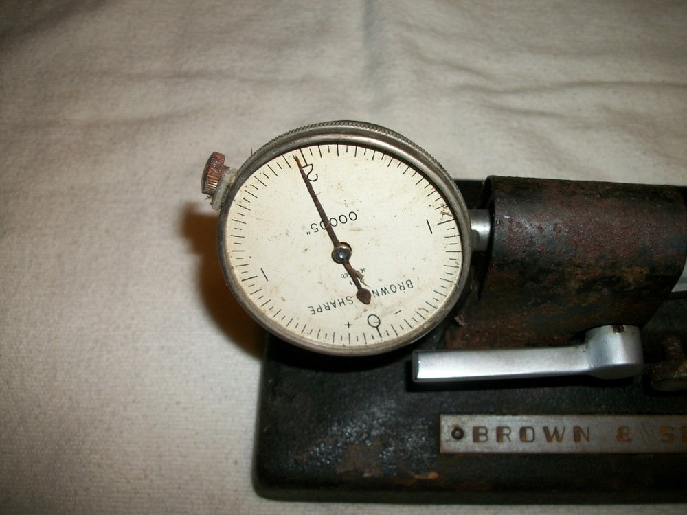 VINTAGE BROWN & SHARP--MICROMETER / COMPARATOR!