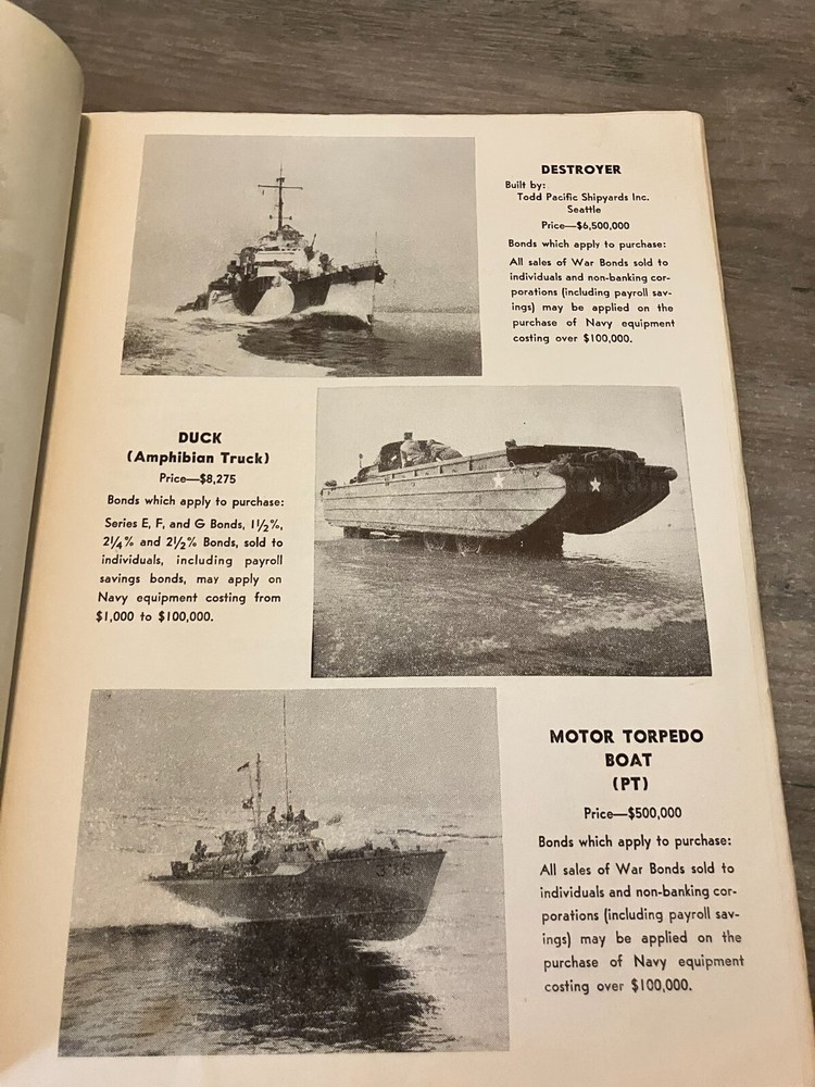 Seventh War Loan Booklet WWII