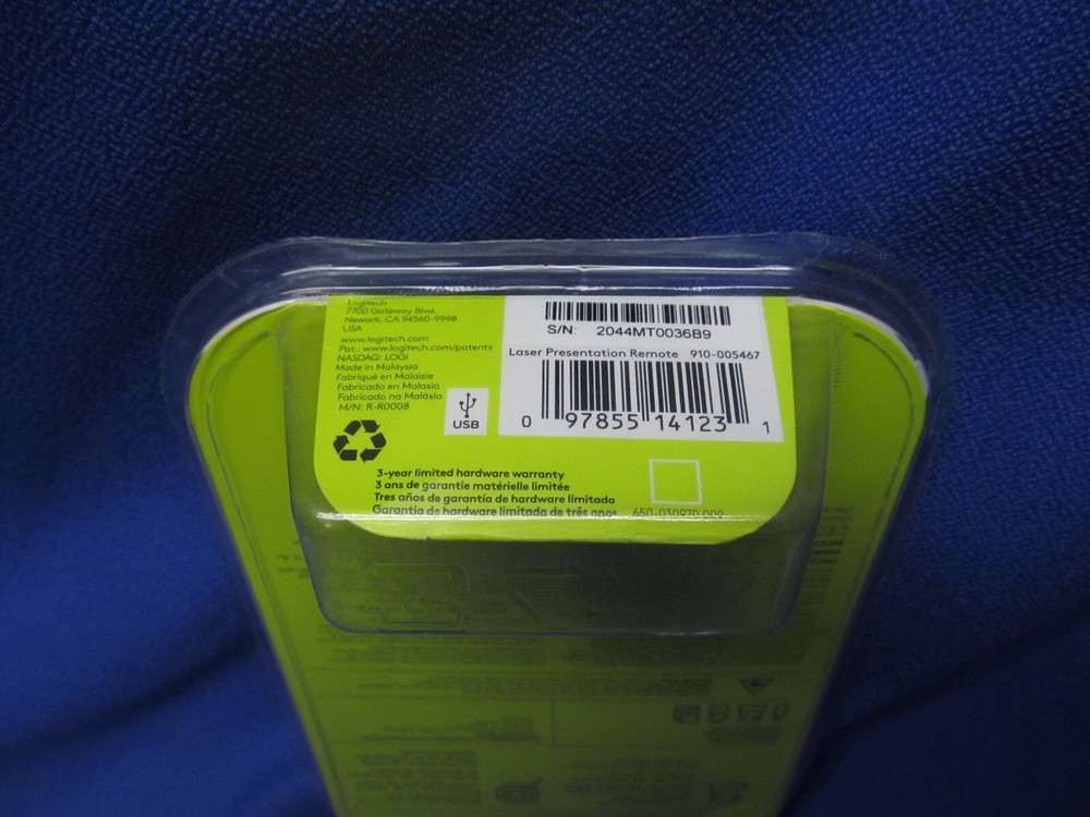 New Logitech Laser Pointer Remote R-R0008