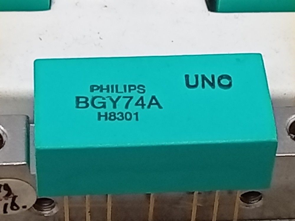 10 QTY NOS BGY74A CATV amplifier module NEW PHILIPS