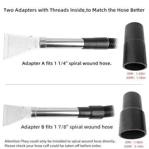 Extractor Attachment Vacuum Extractor Tool for Carpet Upholstery Car