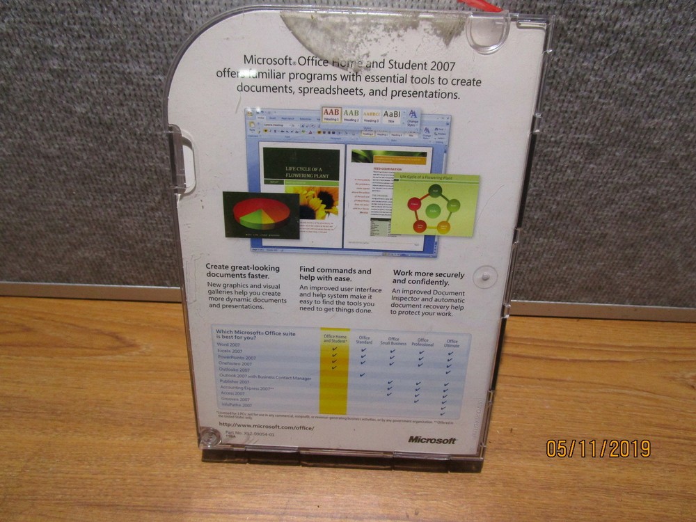 Microsoft Office Home & Student 2007