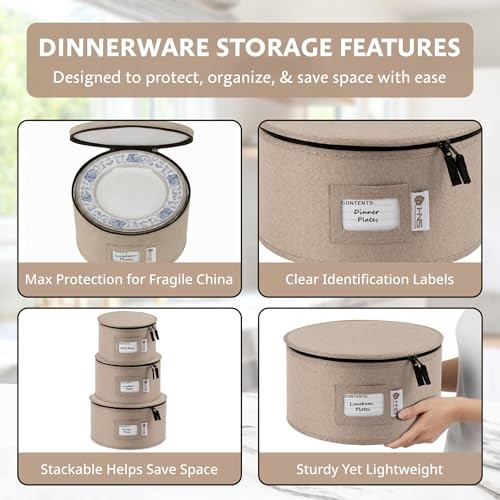 China Storage Hard Shell Containers 5-Piece Set Moving Boxes for 5 Pack Brown