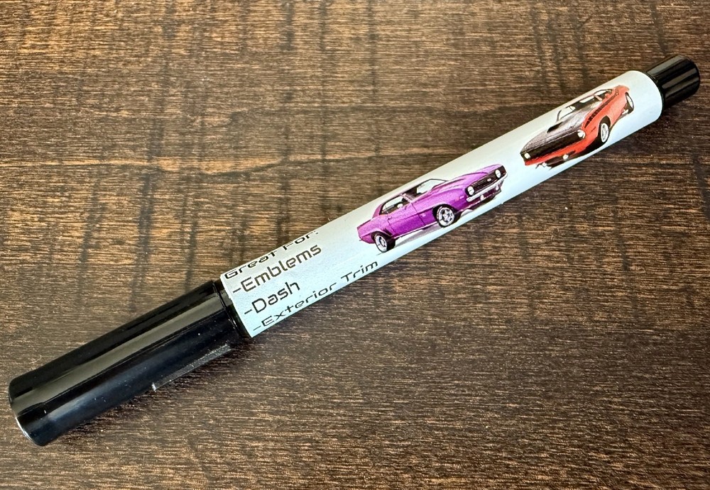 Authentic Chrome Dash Bezel Console Grille Trim Refinishing Paint Marker Pen