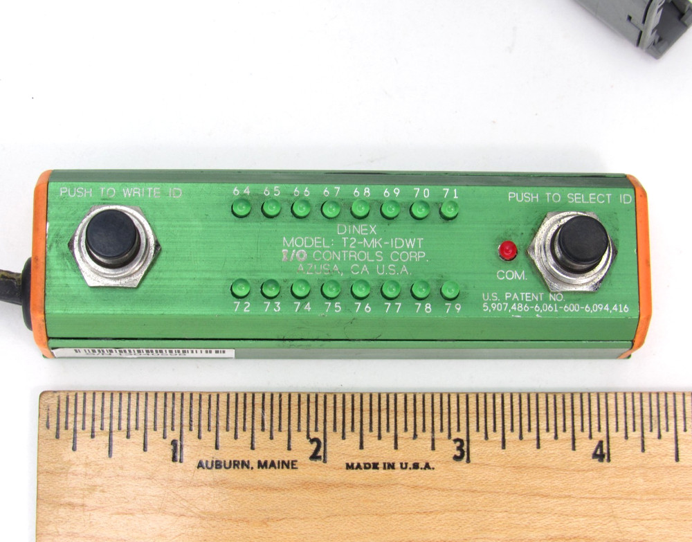 DINEX Control Module T2-MK-IDWT Input Output I/O System Green USED