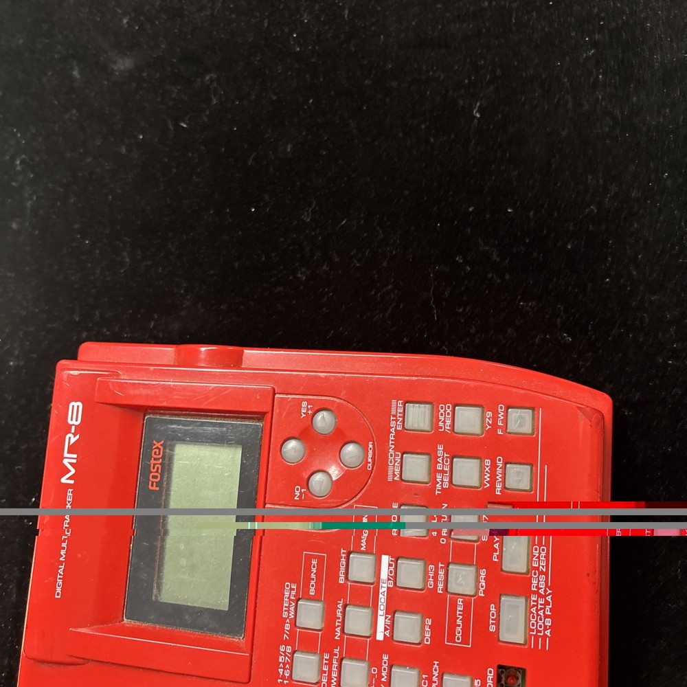 Fostex MR-8 Digital Multitracker , no power supply missing button!! Parts or fix