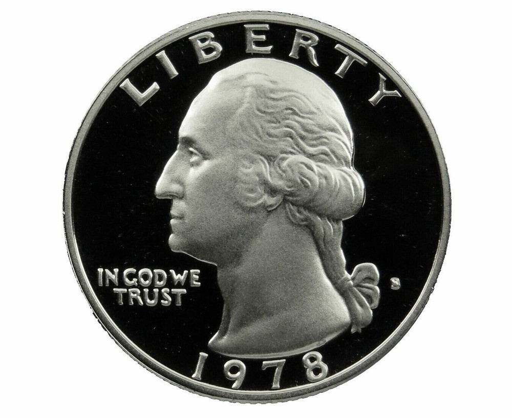 1978 S Proof Washington Quarter from U.S. Mint