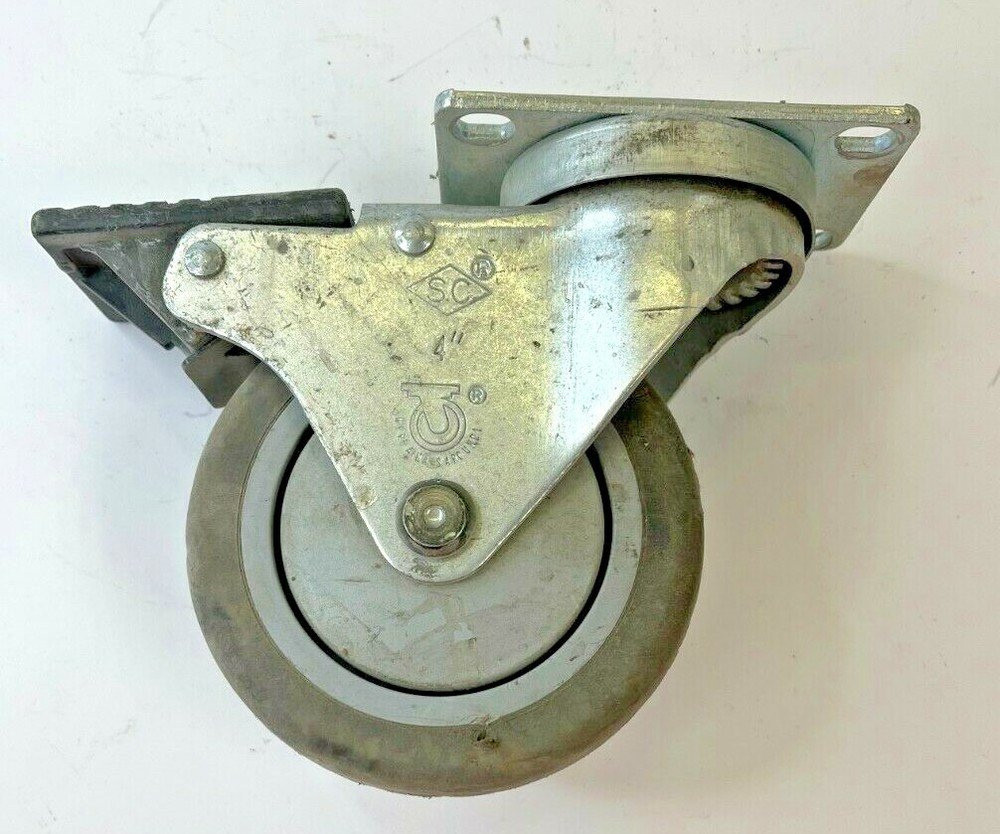 DURABLE SUPERIOR CASTERS (SC) 4" SWIVEL CASTER WHEEL