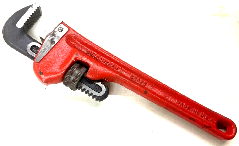 CRAFTSMAN TOOLS 10” ADJUSTABLE PIPE WRENCH, 55676, USA