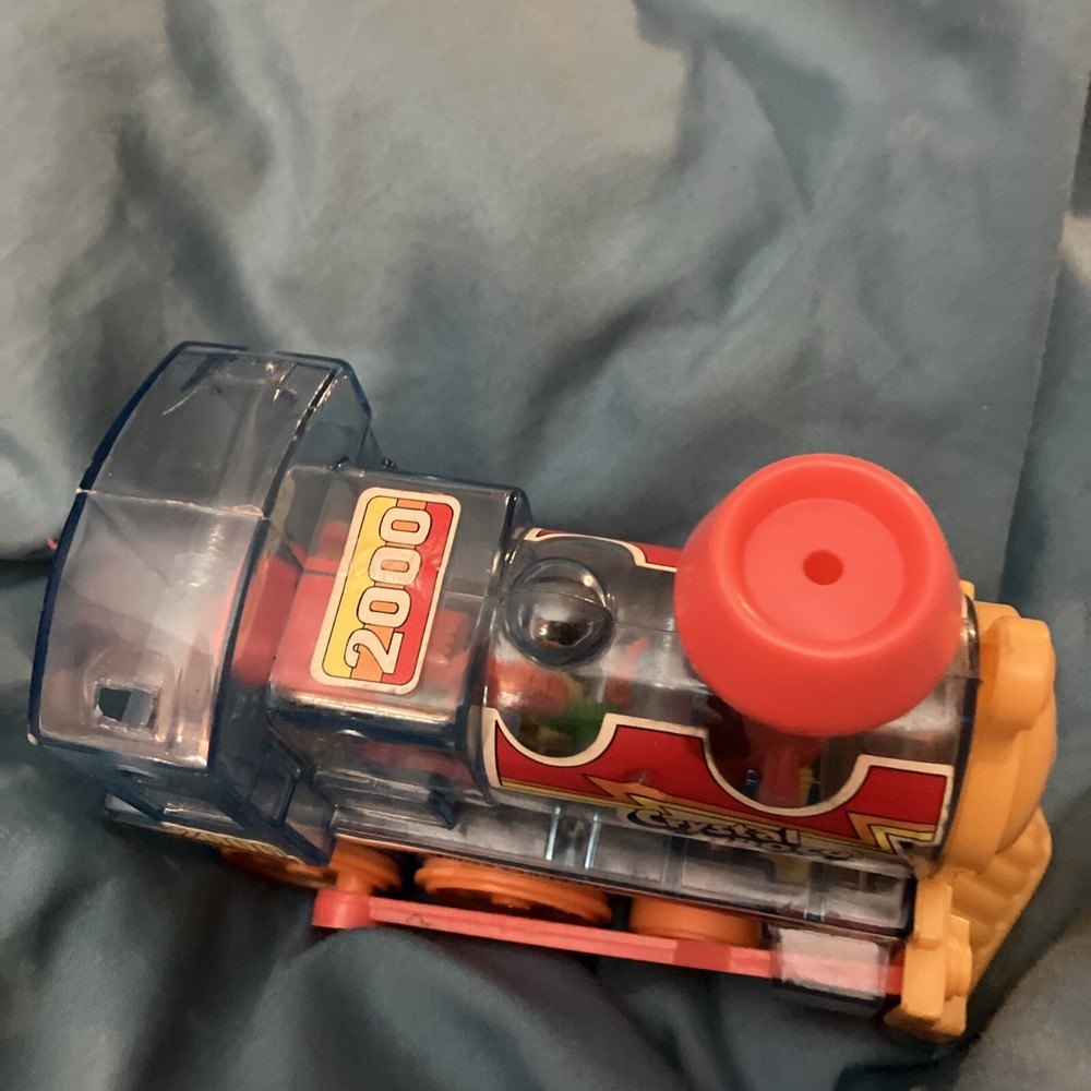 Crystal Locomotive Engine 2000 MCT Express Moving Wheels