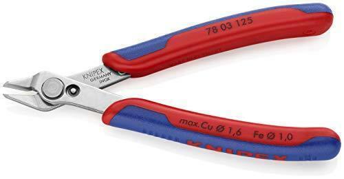 KNIPEX Tools - Electronics Super Knips INOX Steel Multi-Component 7803125
