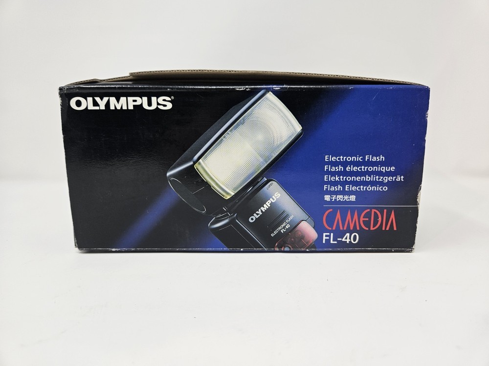 Olympus FL-40 Electronic Flash Unit Free Ship