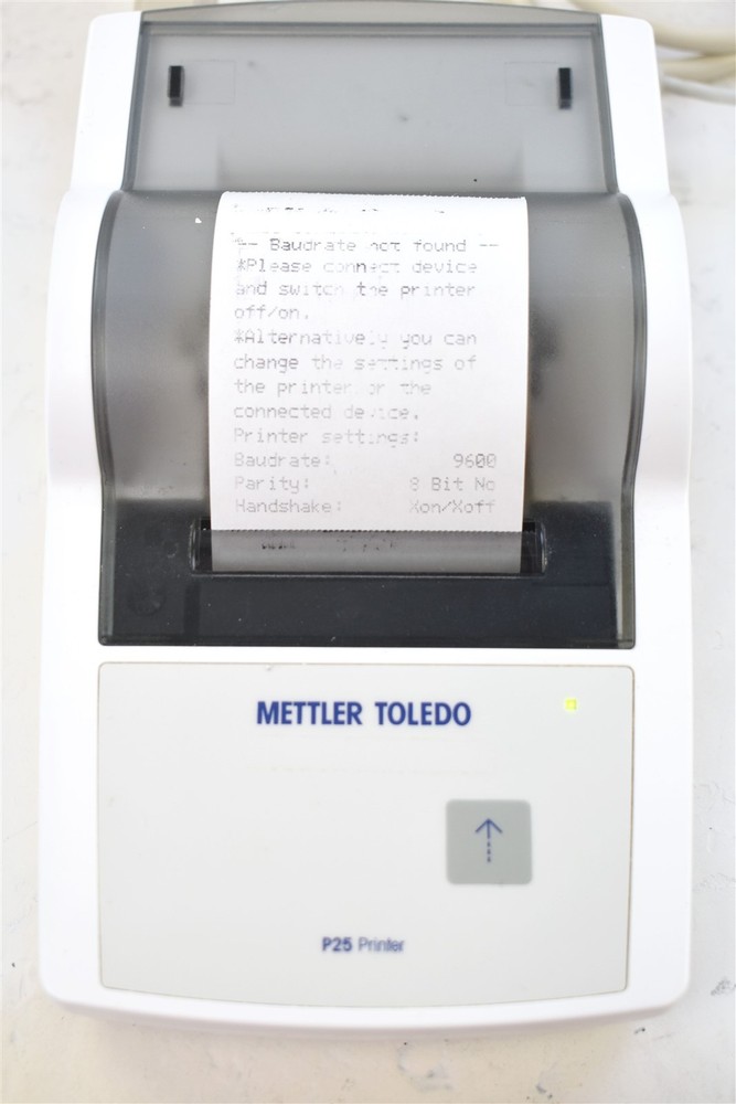 Mettler Toledo P25 Printer Model: RS-P25