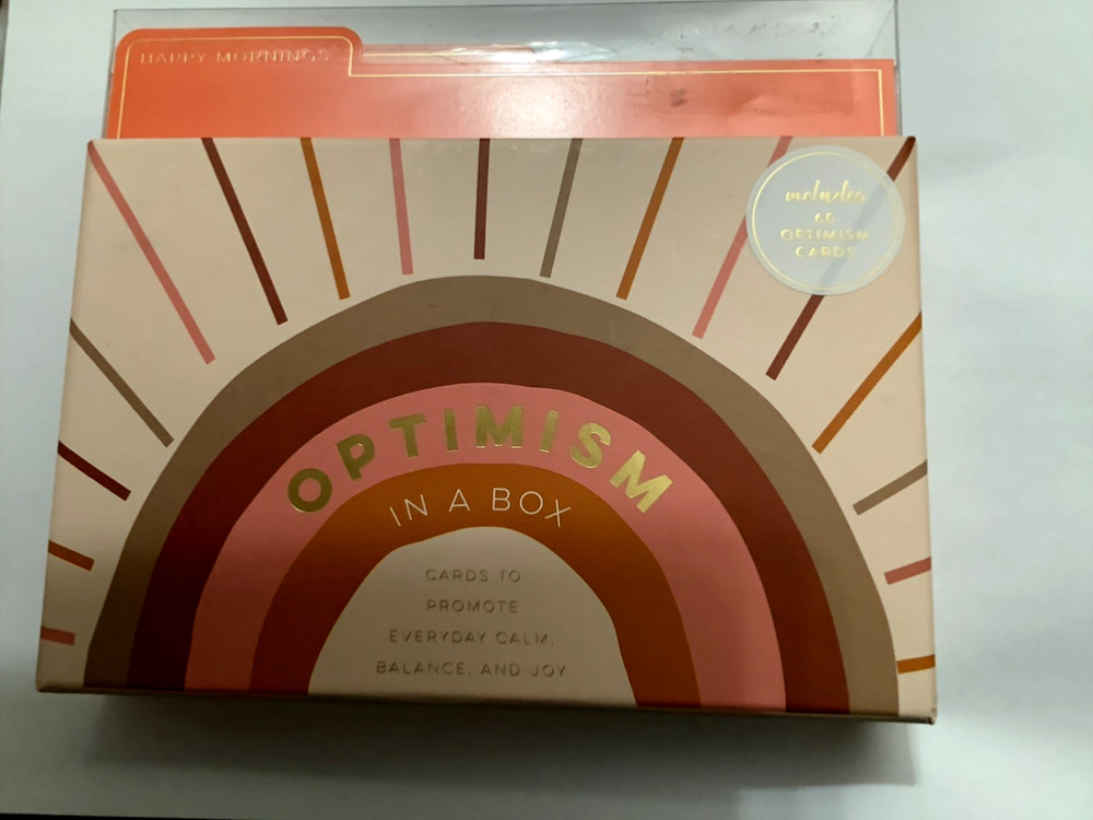 Optimism In A Box Affirmation Cards New in Original Packaging