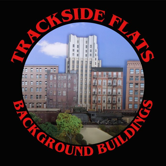 TRACKSIDEFLATS #265 N scale ROWHOUSE #1