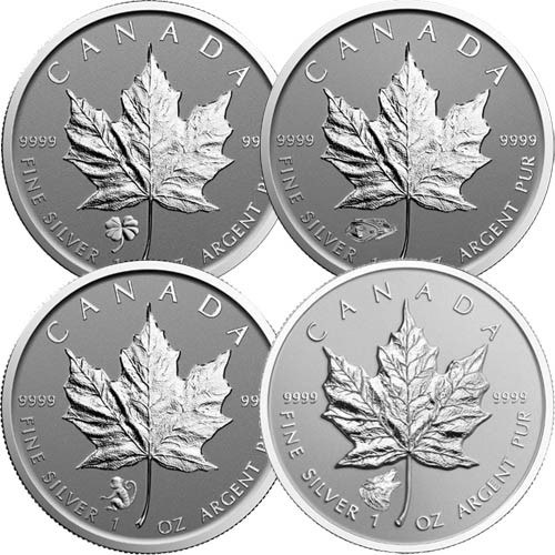1 oz Canadian Silver Maple Leaf (Varied Privy/Condition - Random Year)