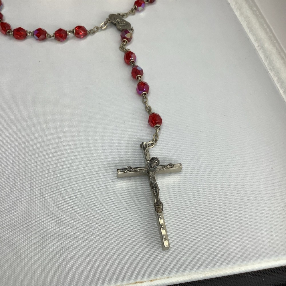 Vintage Rosary With Compact