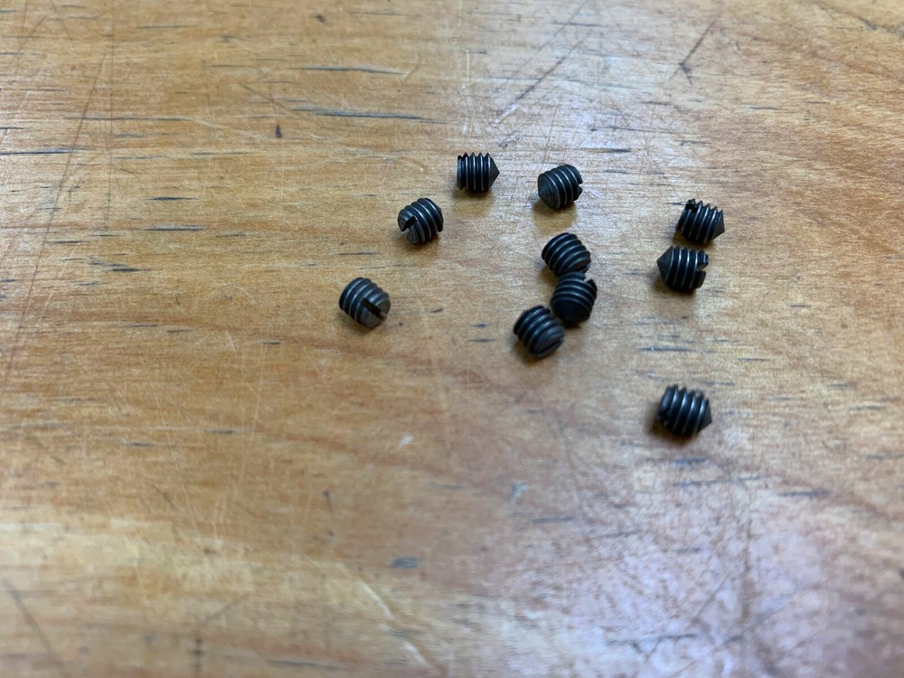 #10 Socket Shell Cap Set Screws , headless , lighting, lamp parts