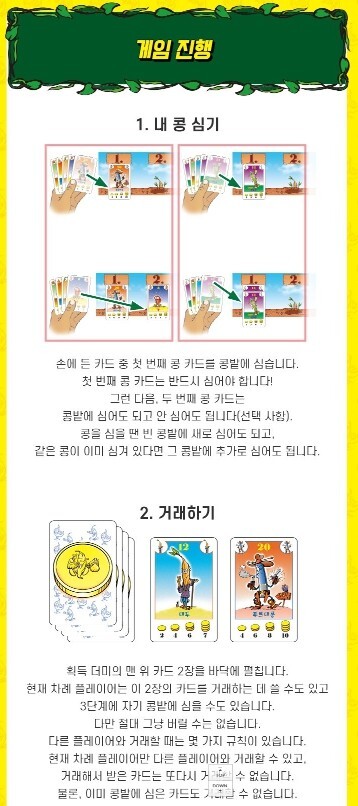 Bohnanza Board Game Korean KOREA BORAD GAMES